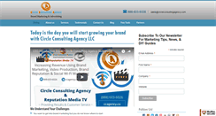 Desktop Screenshot of circleonlinemarketing.com